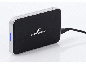 BLUESTORK - BLUESTORK Boitier HDD externe 2.5'' - SATA/IDE - USB 2.0 - Black