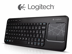 LOGITECH - Logitech Wireless Touch Keyboard K400